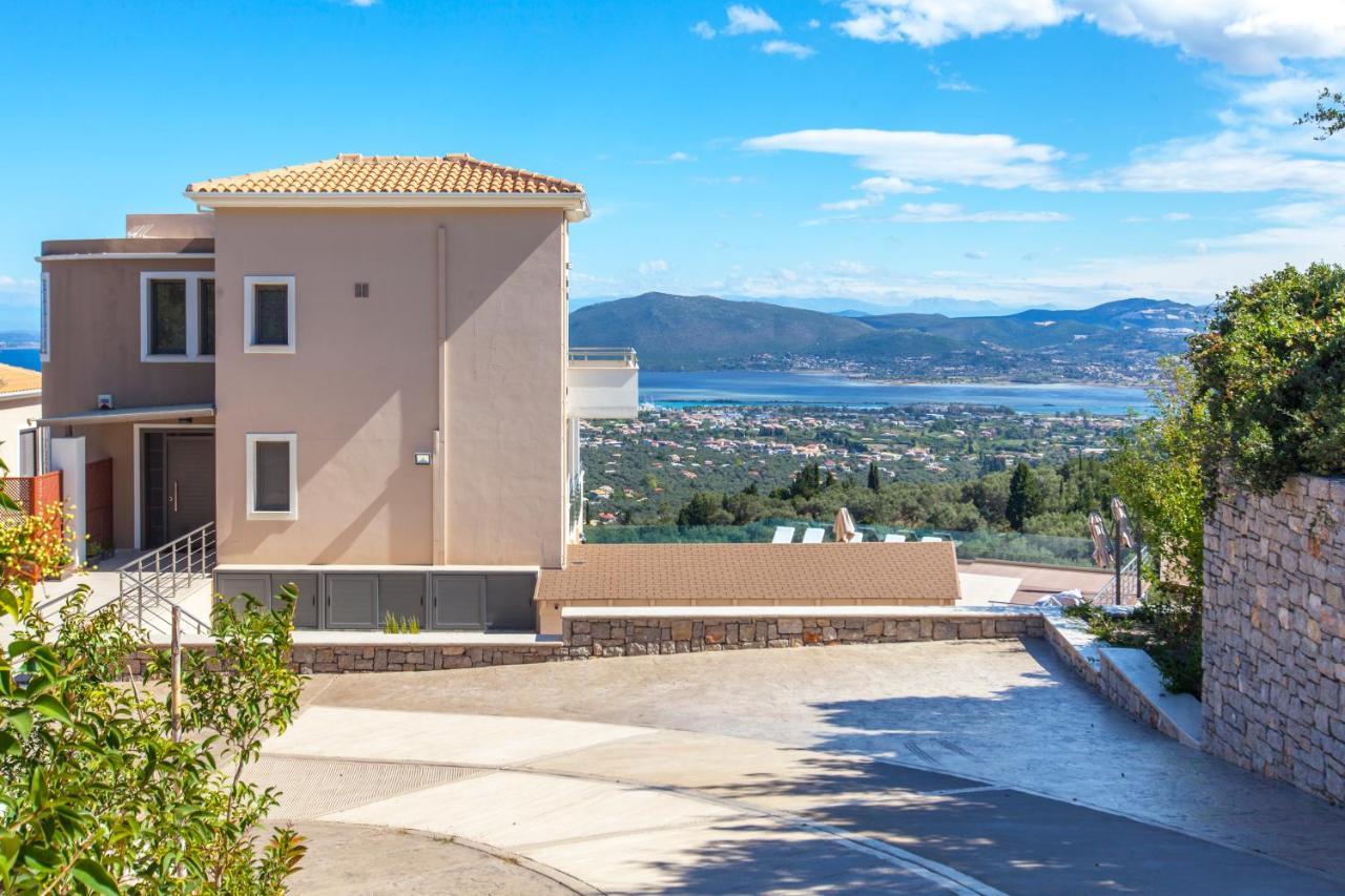 Alivia Lefkas Luxury Villas Apolpaina Exterior foto